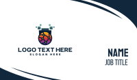 Global Tech Company Business Card