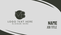 M & B Needle Business Card
