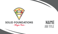 Italian Pizza Pizzeria Business Card Design