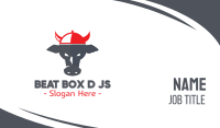 Cow Cap Business Card