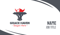 Cow Cap Business Card