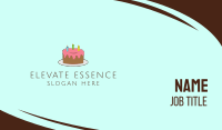 Birthday Cake Business Card