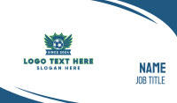Soccer FC Club Business Card Design