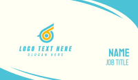 Whistle Letter B Business Card