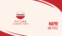 Red Sushi Business Card example 1