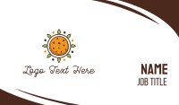 Sun Cookie Business Card Design