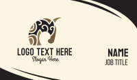 Horseback Business Card example 4