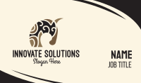 Tribal Primitive Horse Business Card Design