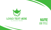 Crown Shield Leaf Business Card