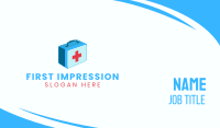 First Aid Medicine Business Card Image Preview