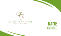 African Almonds Business Card