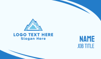 Ice Mountain  Business Card Design