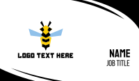 Flying Bee Business Card Design