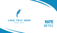 Blue Parrot Business Card Design