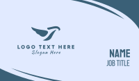 Charity Blue Bird Business Card Design