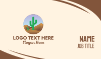 Cactus Desert Business Card Design