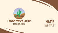 Desert Business Card example 2