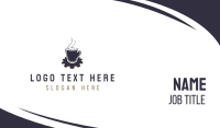 Industrial Coffee Business Card