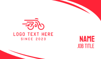 Bike Service Business Card example 2