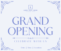 Grand Opening Celebrate Facebook Post Design