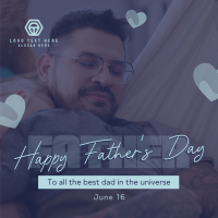 Admiring Best Dads Instagram Post