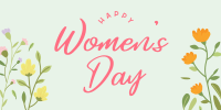 Floral Women's Day Twitter Post