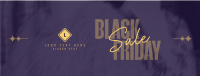 Black Friday Fashion Facebook Cover Image Preview