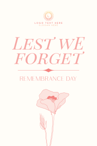 We Remember Pinterest Pin