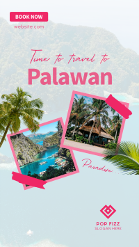 Palawan Paradise Travel Facebook Story