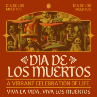 Minimalist Dia De Los Muertos T-shirt Image Preview