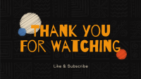 Doodly Appreciation YouTube Video Design