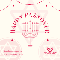 Happy Passover Greetings Instagram Post