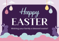 Easter Ornaments Postcard