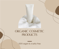 Organic Cosmetic Facebook Post