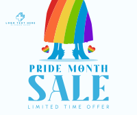 Pride Clearance Sale Facebook Post