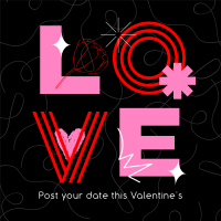 Valentine's Date Instagram Post Image Preview