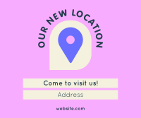 New Business Location Facebook Post Design