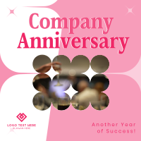 Minimalist Anniversary Instagram Post Design