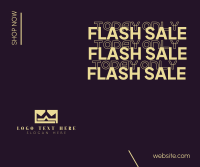 Flash Sale Shop Facebook Post