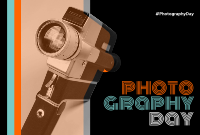 Retro Photography Day Pinterest Cover Design