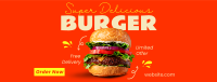 The Burger Delight Facebook Cover