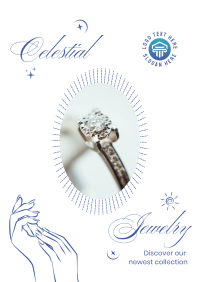 Celestial Jewelry Collection Poster