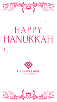 Celebrating Hanukkah Instagram Story