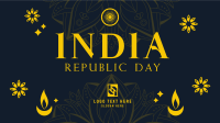 Decorative India Day Facebook Event Cover