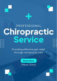 Chiropractic Flyer example 4