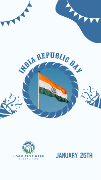 Proud India Republic Day Facebook Story