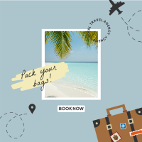 Summer Travel Destination Instagram Post