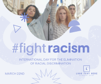 Elimination of Racial Discrimination Facebook Post