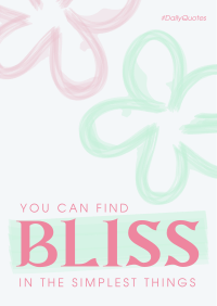 Floral Bliss Flyer