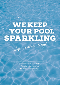 Sparkling Pool Services Flyer